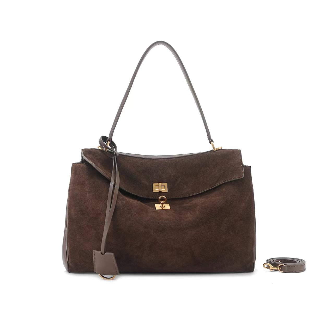 Stylish Convertible Leather Tote Bag for Women - Crossbody & Shoulder Bag - Perfect for Work, Travel & Everyday Use