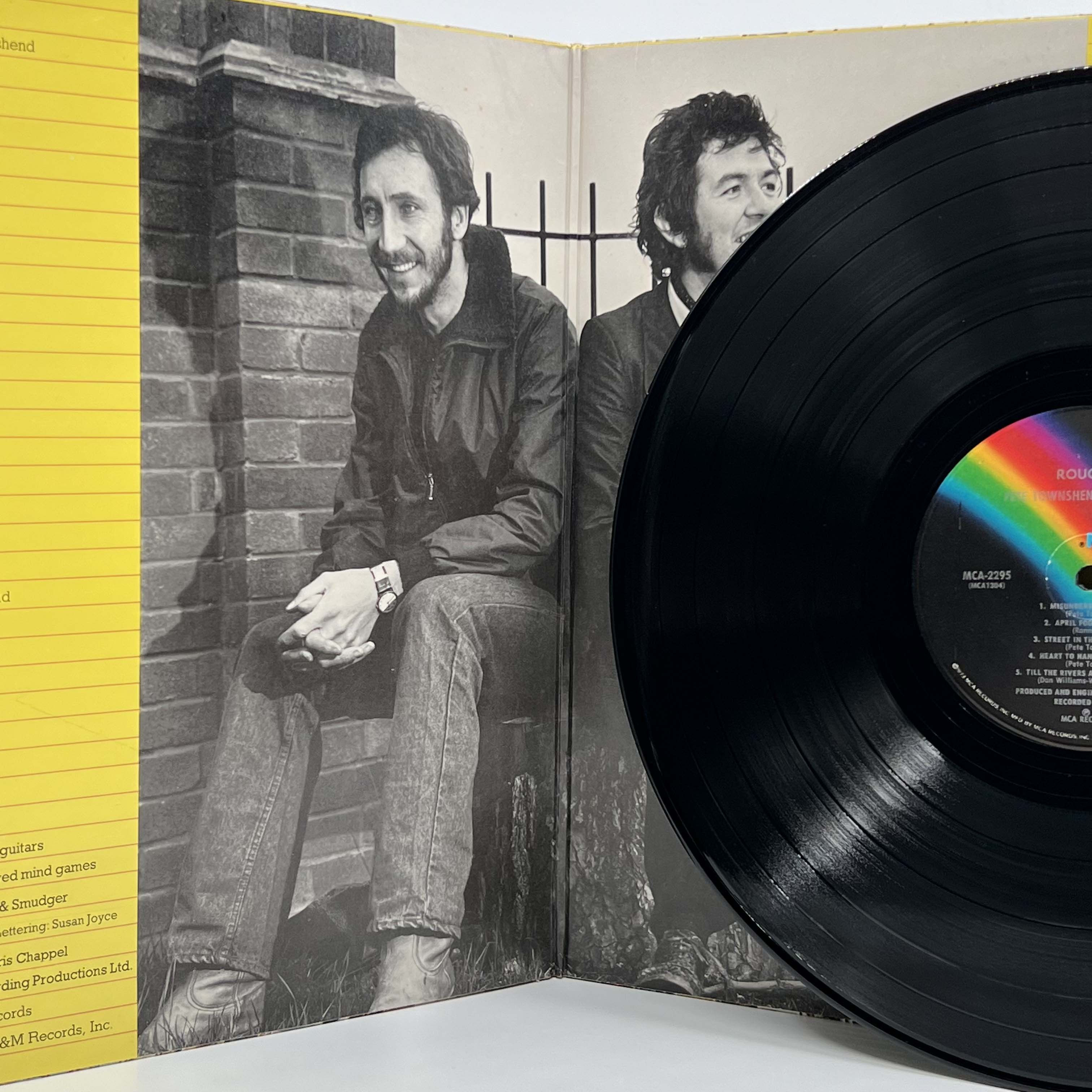 Pete Townshend and Ronnie Lane: Classic Rock Music Legends - Perfect for Vinyl Collectors and Classic Rock Fans