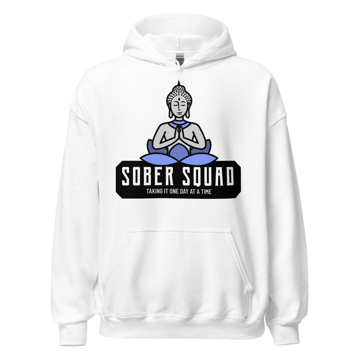 Sober Squad Unisex Hoodie - Comfortable & Stylish Pullover for Men & Women - Perfect for Casual Wear, Gym, and Outdoor Activities