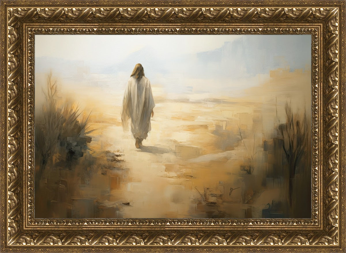 Embracing The Whispers of Solitude - Inspirational Wall Art for Home & Office Decor | Perfect for Meditation Rooms, Living Spaces & Gift Giving