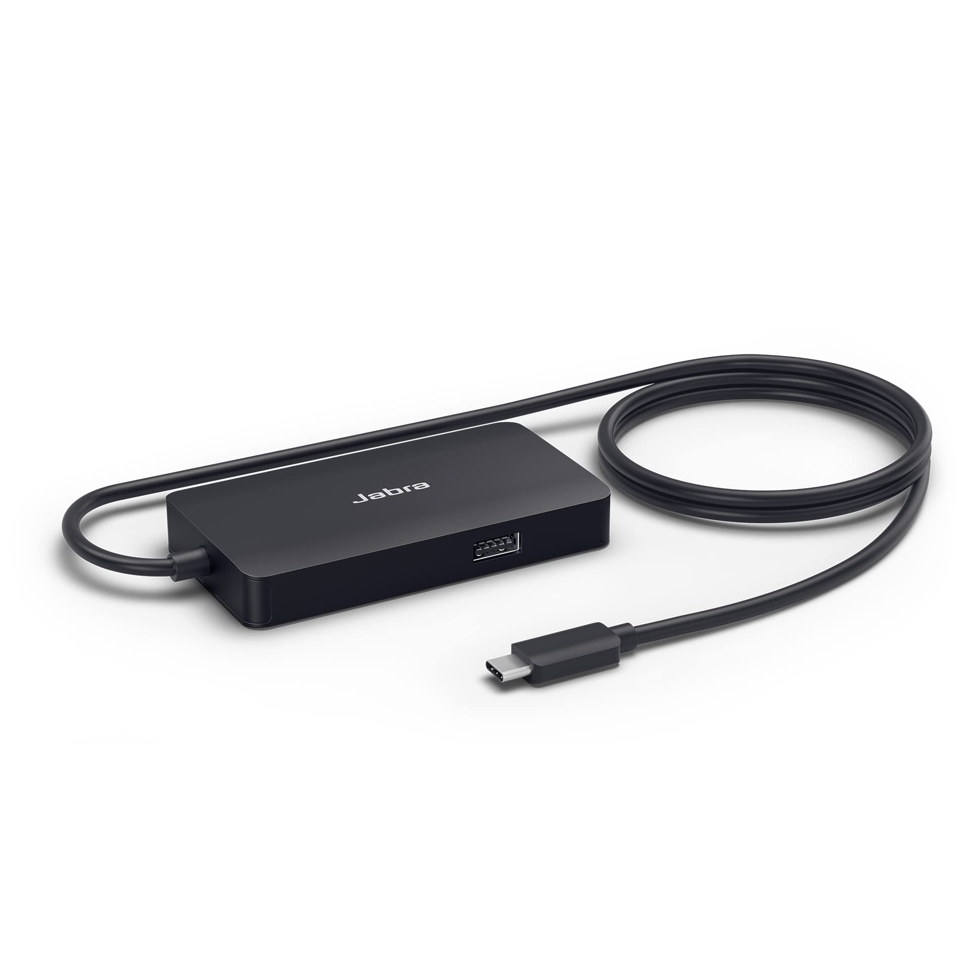 Jabra PanaCast USB Hub with USB-C Connection - Multi-Port Adapter for Laptop, PC, MacBook | Expand Connectivity for Monitors, Keyboards & More | Ideal for Home Office & Remote Work Setup