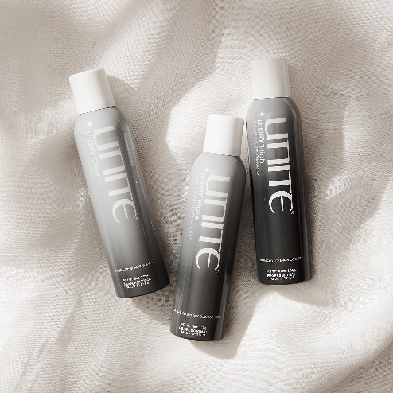 UNITE Hair U:DRY Volumizing Dry Shampoo for Oily Hair - 6.7 Oz Travel Size, Quick Refresh for Busy Mornings & Post-Workout | Vegan & Cruelty-Free Hair Care