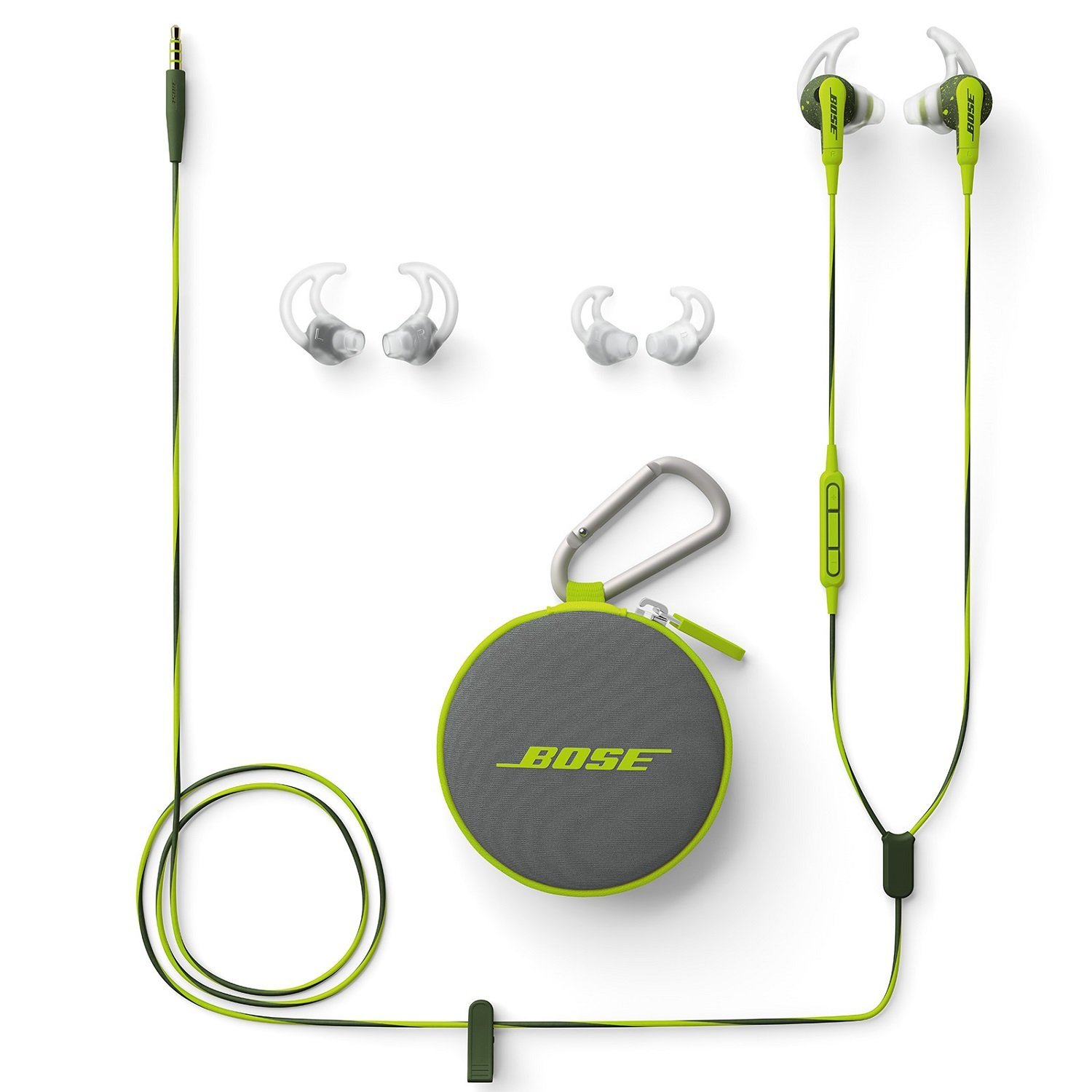 Bose SoundSport Wireless In-Ear Headphones for iPhone & Android - Energy Green (Renewed) | Sweatproof Bluetooth Earbuds for Running, Gym & Workouts