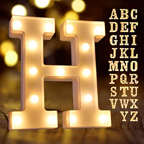 Letter Lights-H