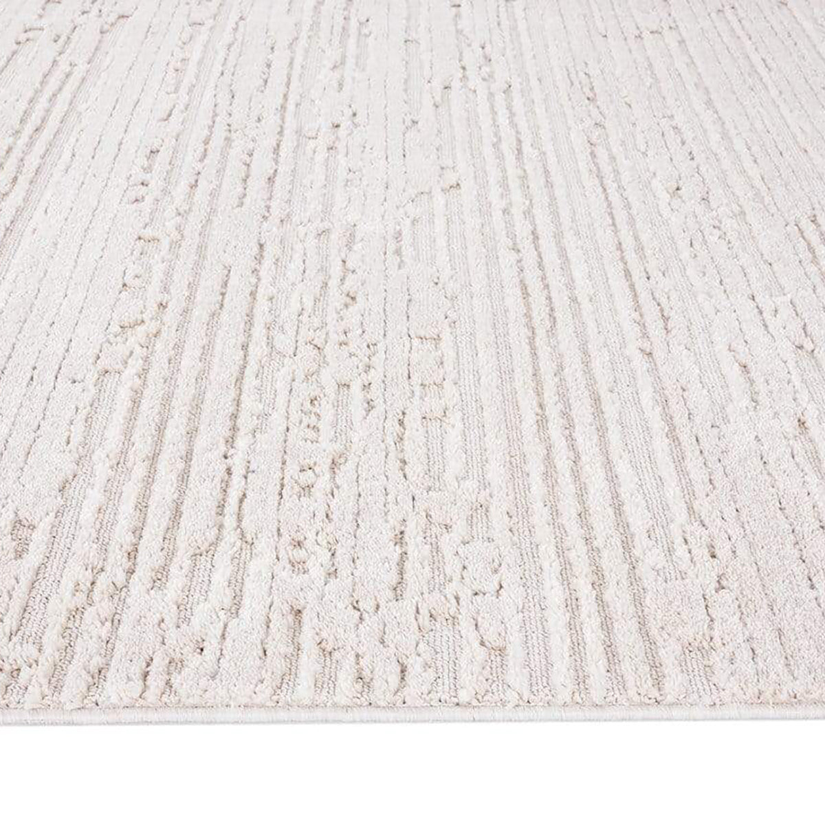 Leilani Textured Rug - Soft Non-Slip Boho Area Rug for Living Room, Bedroom & Nursery - Perfect for Home Decor and Cozy Spaces