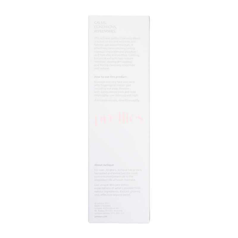 Jurlique Replenishing Cleansing Lotion 200ml | Hydrating Face Wash for Dry Skin | Gentle Daily Cleanser with Botanical Extracts | Perfect for Morning & Night Skincare Routine