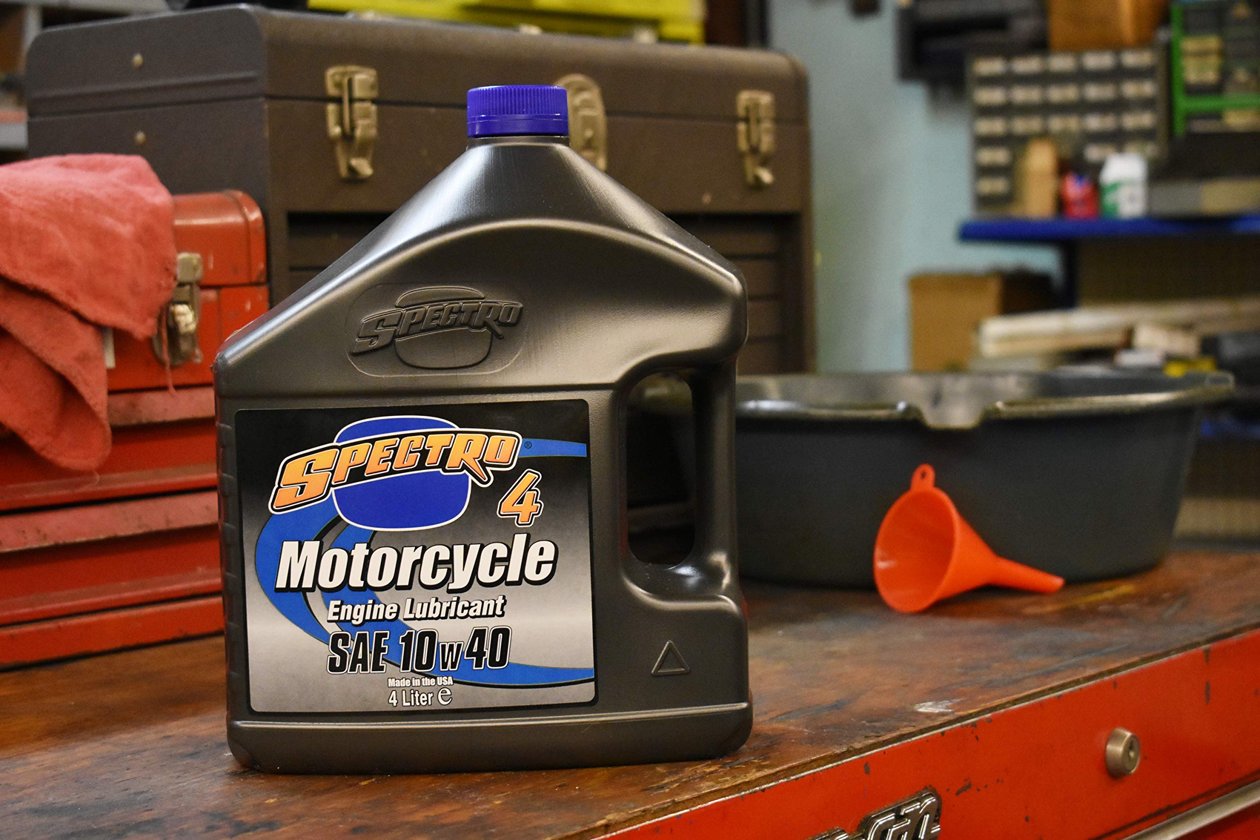 Spectro Oil U.S414 High Performance Engine Oil - 1 Quart Bottle | Premium Motor Oil for Cars, Trucks & SUVs | Ideal for Daily Commuting & Long Road Trips