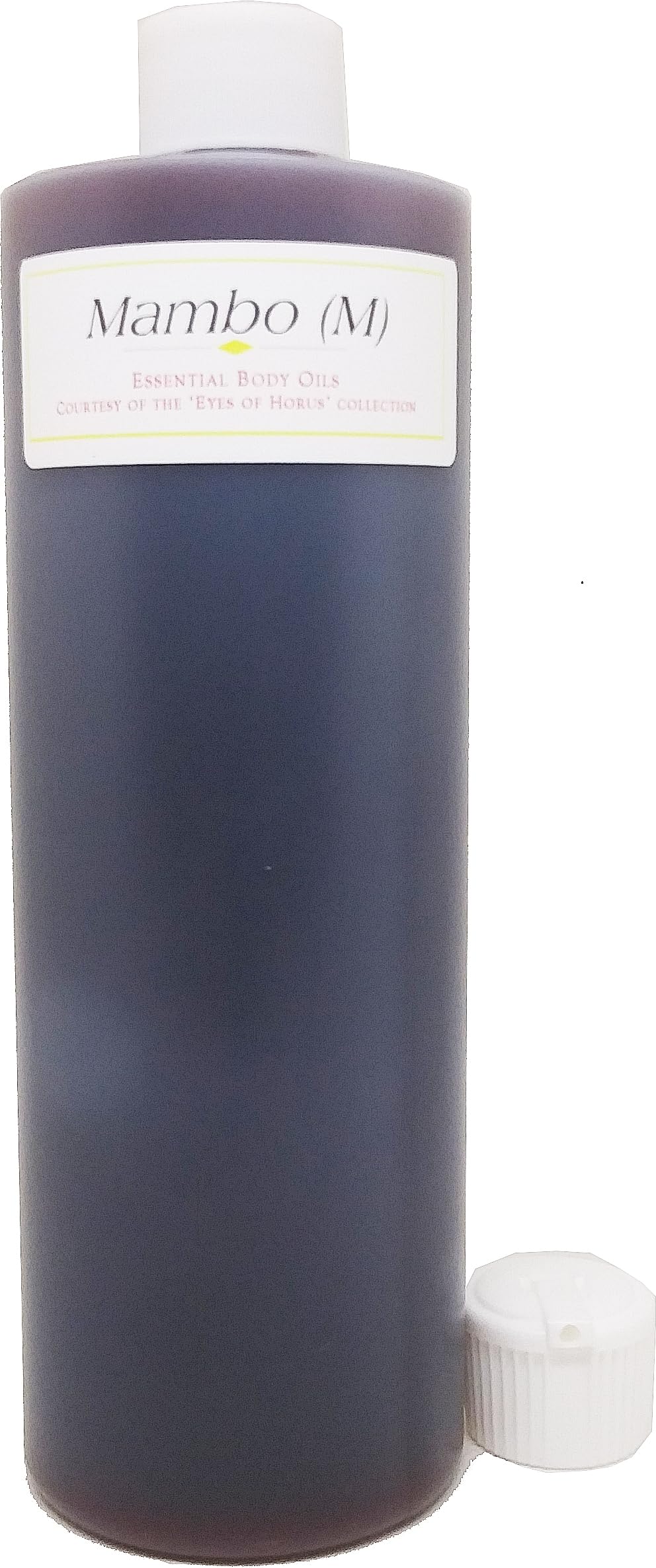 Mambo Type LC Scented Body Oil for Men - 16 oz Dark Red Fragrance with Flip Cap - Long Lasting Moisturizing Cologne - Perfect for Gifts, Date Nights & Daily Use