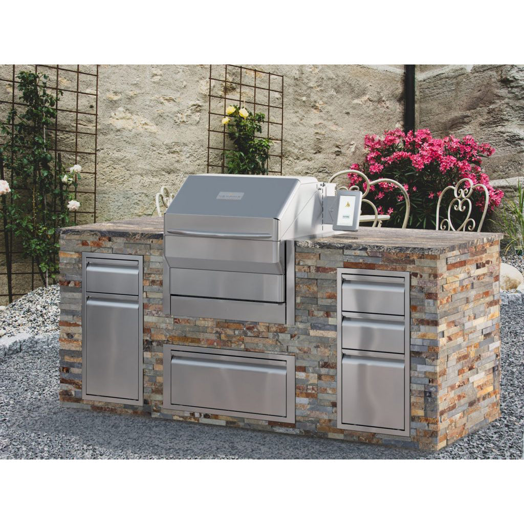 Memphis Pro 28 Built-In ITC3 Pellet Grill - Smart BBQ Smoker with WiFi Control | Perfect for Backyard Grilling, Tailgating & Outdoor Cooking (Model VGB0001S)