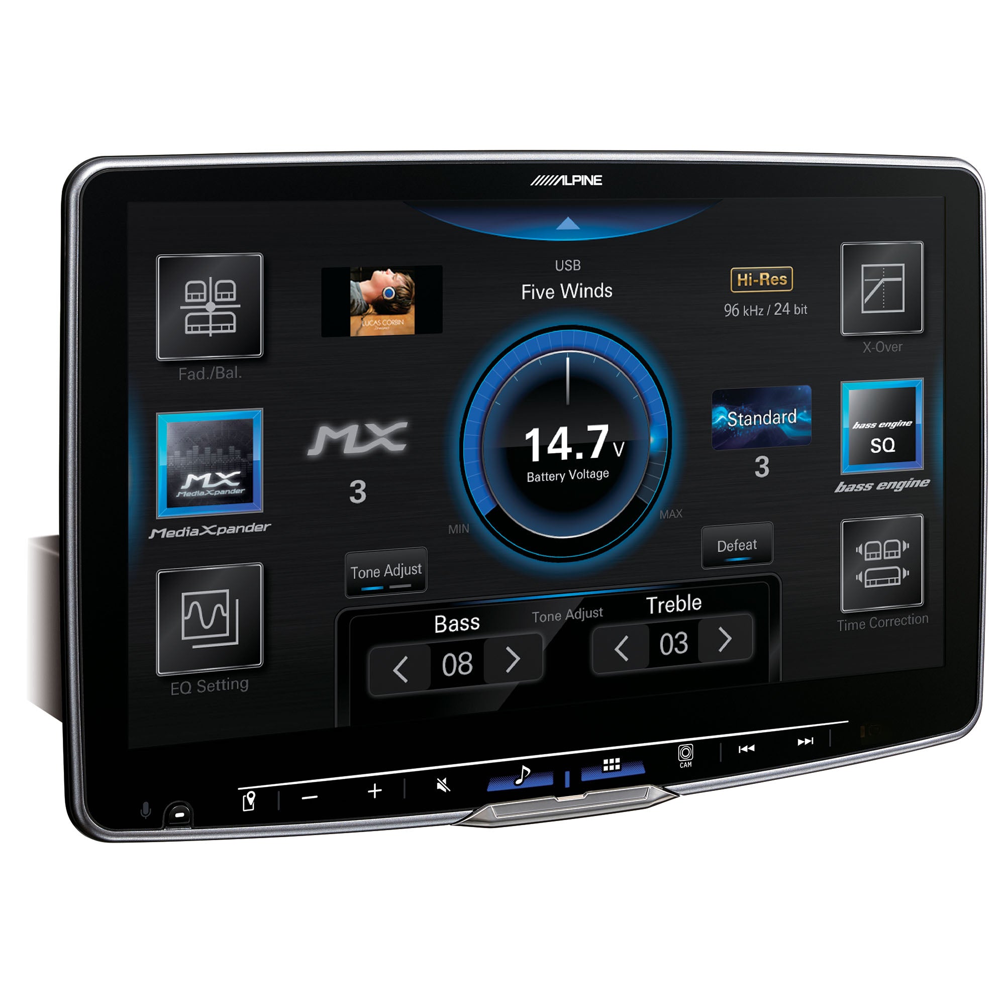 Alpine iLX-F511 Halo 11