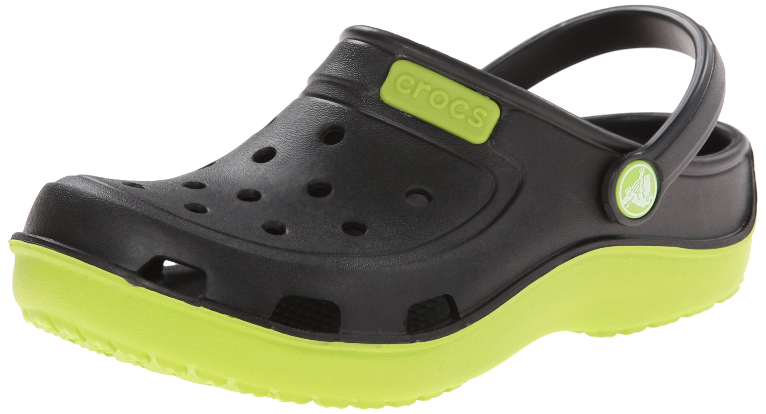 Crocs Kids' Duet Wave Clog - Lightweight Water Shoes for Boys & Girls, Comfortable Slip-On Clogs for Beach, Pool & Outdoor Play