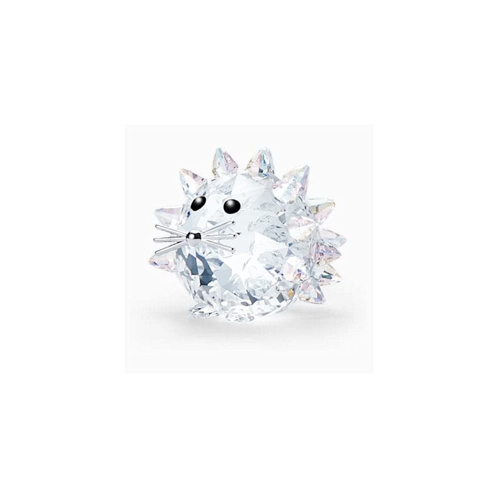 Swarovski 125th Anniversary Clear Crystal Hedgehog Collectible Figurine - Perfect for Home Decor, Gift Giving & Crystal Collections