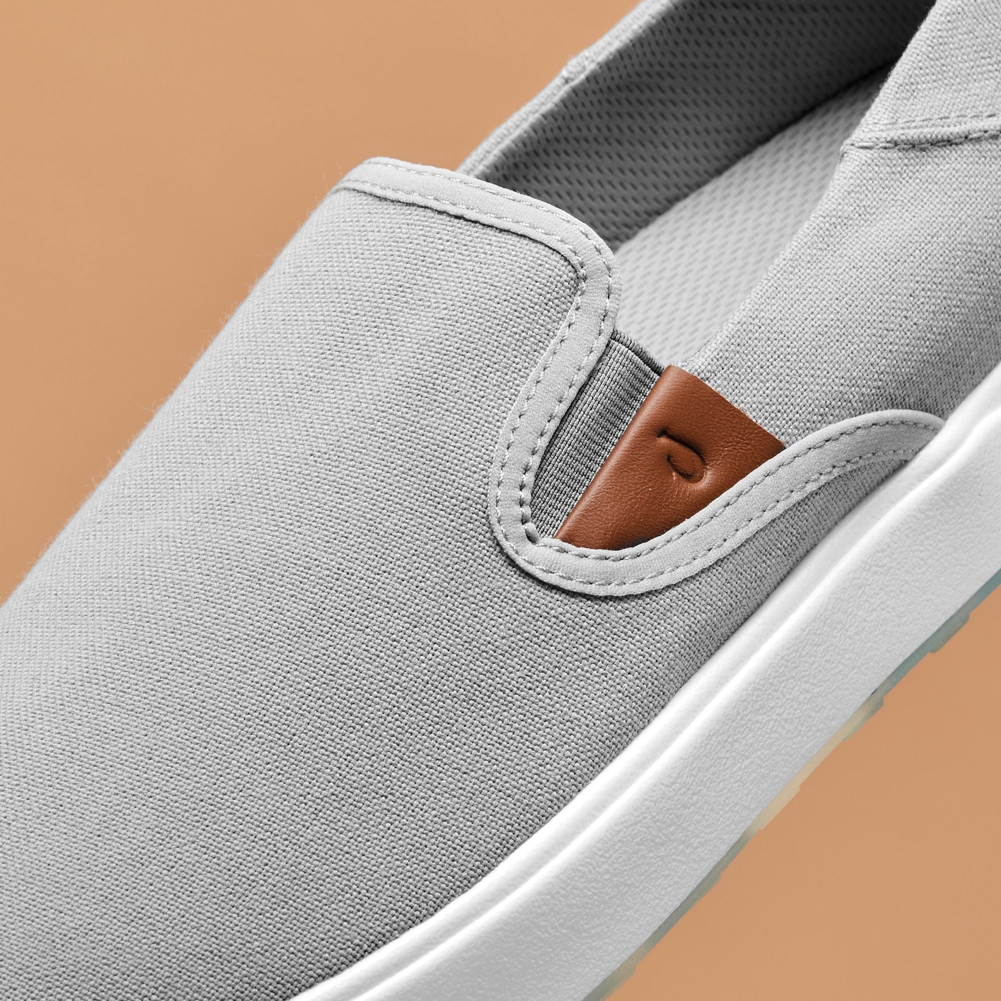 Wai'alae Slip On Shoes - Comfortable Ash Color Casual Loafers for Men & Women | Perfect for Walking, Travel, and Everyday Wear