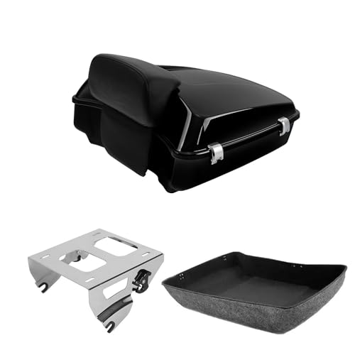 Chrome Solo Mount Rack Tour Pack Set Style #9