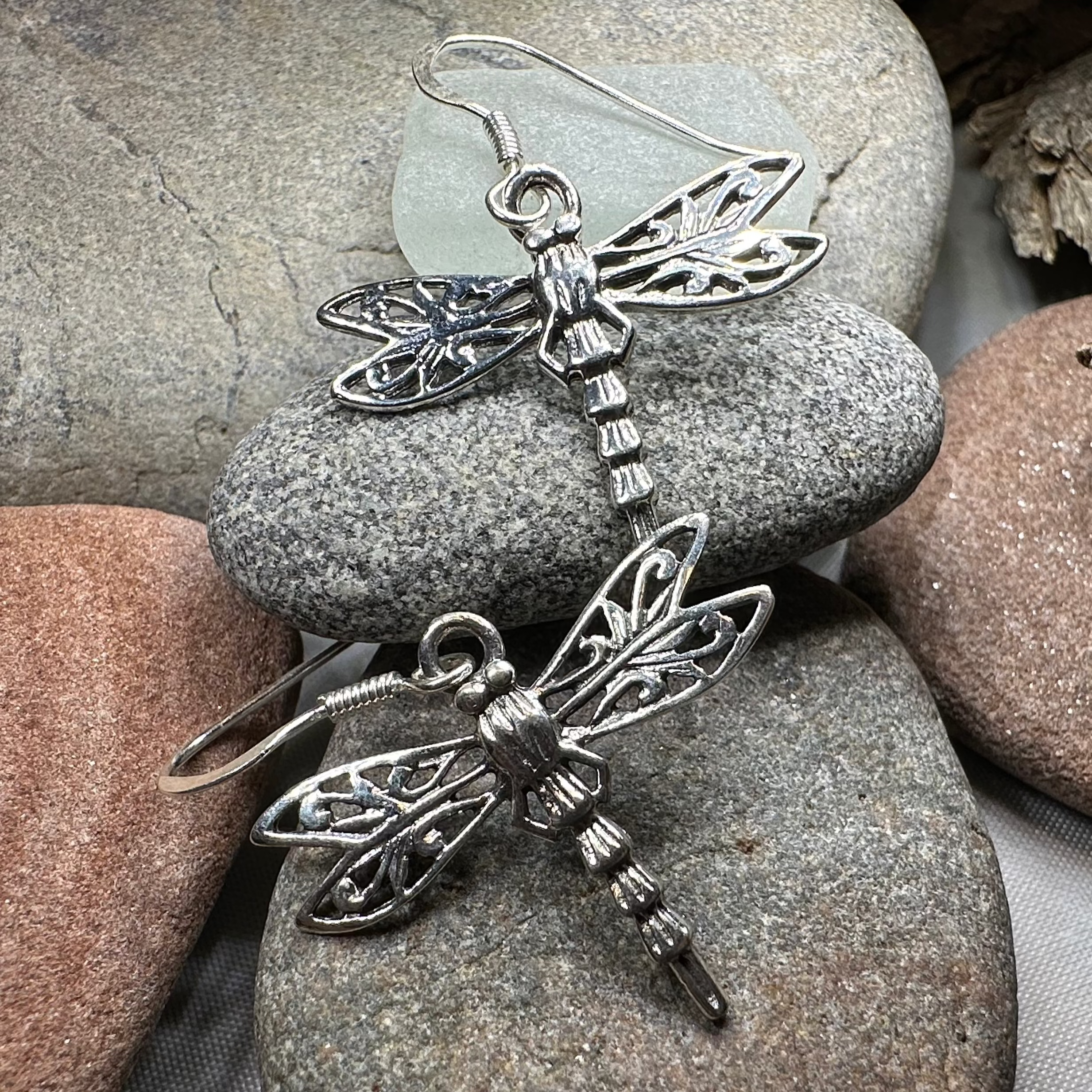 Exquisite Dragonfly Drop Earrings for Women - Elegant Handmade Jewelry Gift for Her - Perfect for Weddings, Parties & Everyday Wear