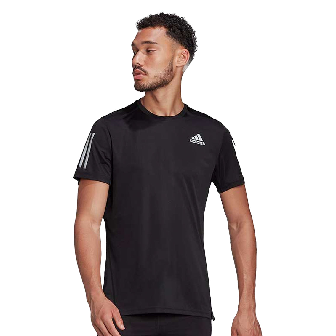 Men's Adidas Own The Run Tee - Lightweight Running Shirt for Training & Gym Workouts - Moisture-Wicking Performance Top for Jogging, Fitness & Active Lifestyle
