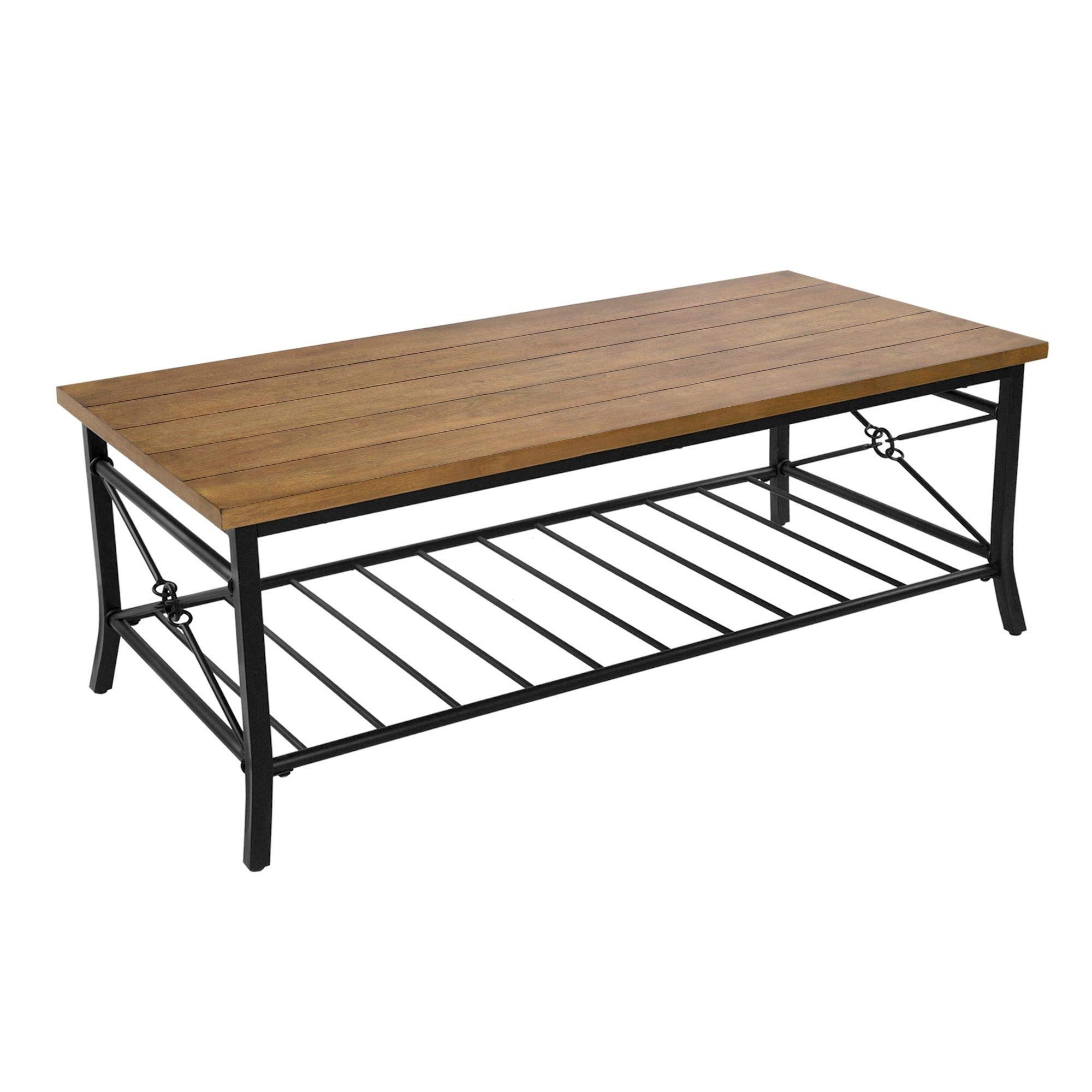 Modern 3-Piece Coffee Table Set with 1 Coffee Table & 2 End Tables - 48
