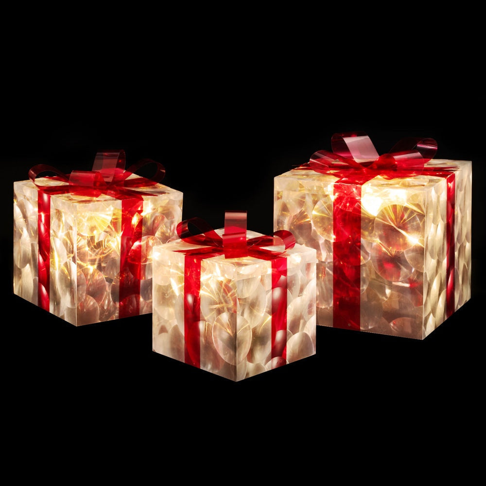 70 LED Christmas Fairy Lights - 3 Pack Red String Lights for Holiday Decor, Party, Wedding & Home Decoration