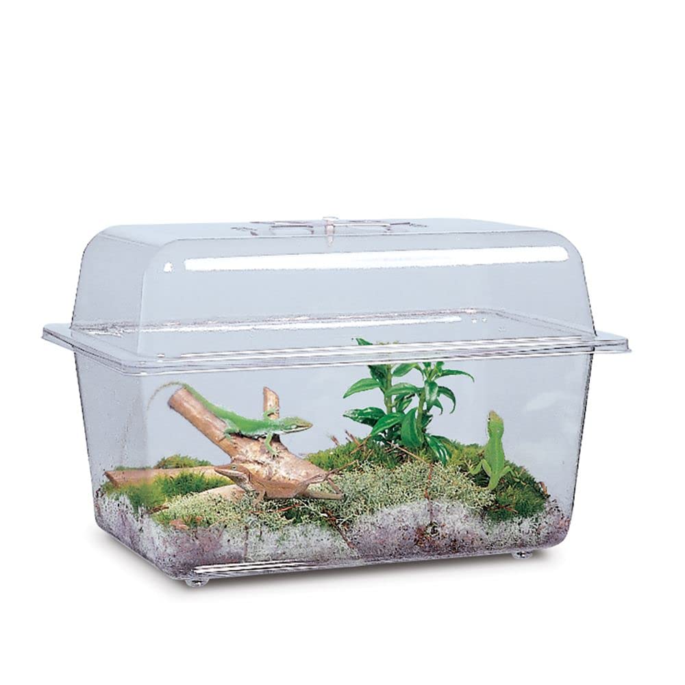 Ventilated Aquarium & Terrarium Cover for 1.5 Gallon Tanks - Breathable Mesh Lid for Reptiles, Fish & Small Pets - Perfect for Betta Fish, Hermit Crabs & Gecko Habitats