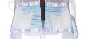 Elegant Doves of Peace Tallit for Women - Handmade Jewish Prayer Shawl for Synagogue & Religious Ceremonies