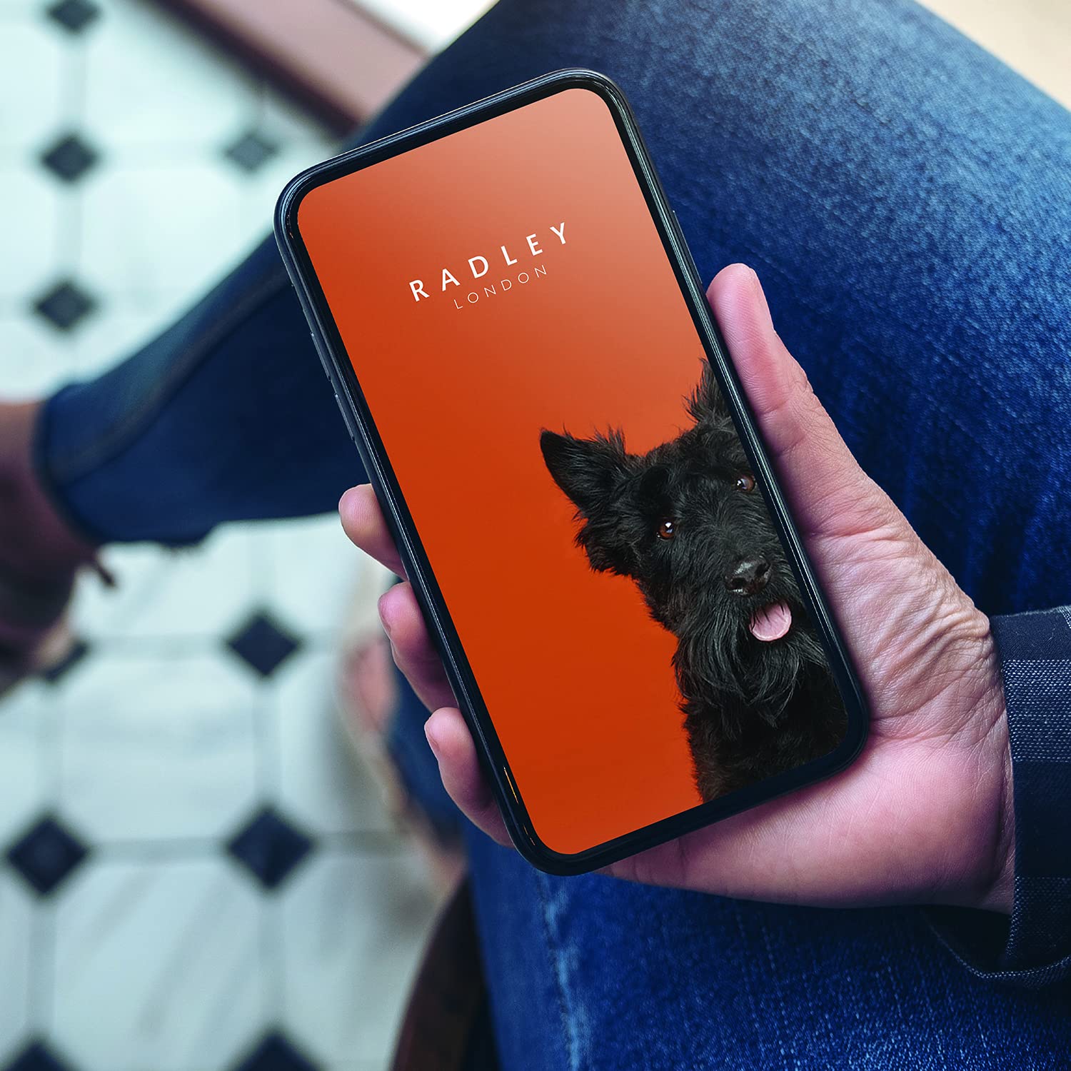 RADLEY Women's Blue Digital Quartz Smart Watch with Silicone Strap RYS10-2153 - Fitness Tracker, Heart Rate Monitor & Waterproof Smartwatch for Running, Workout & Everyday Use