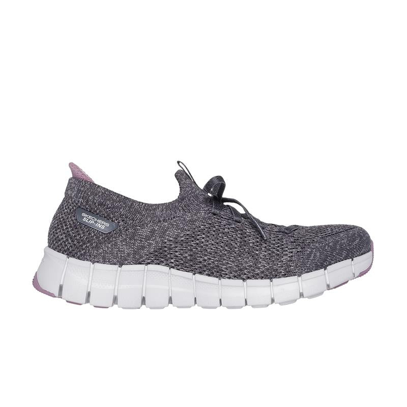 SLIP INS: FLEX STEP 104700/CHAR - Comfortable Slip-On Shoes for Men & Women - Perfect for Walking, Running, and Everyday Wear