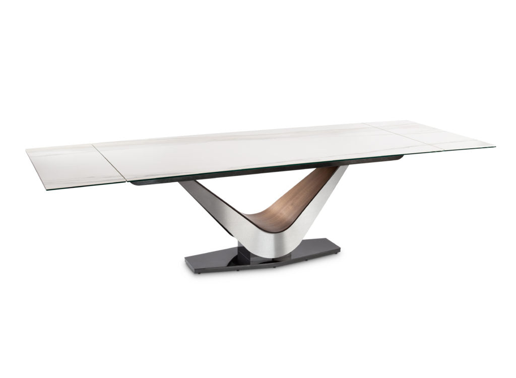 ELITE MODERN Victor Dining Table - Elegant Modern Dining Room Furniture for Home & Restaurant Use
