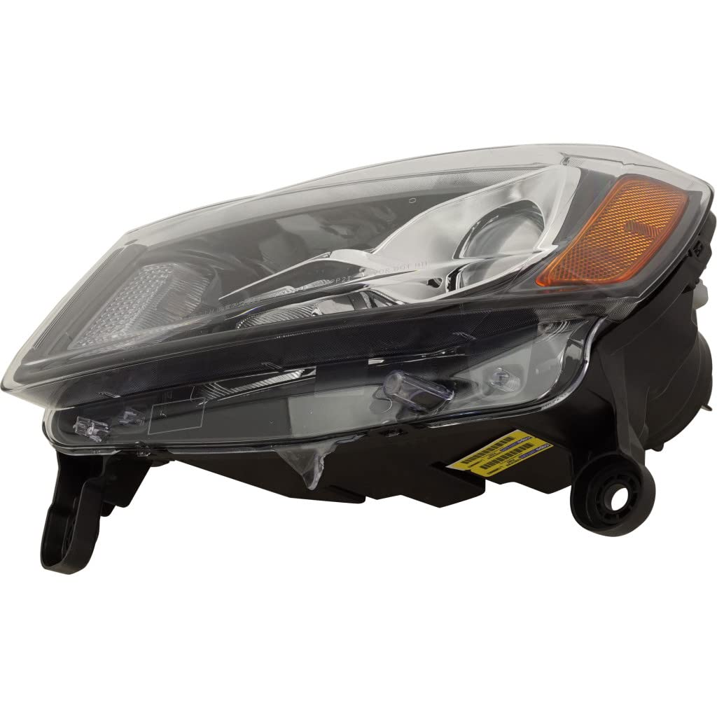 Jeep Grand Cherokee Headlight Assembly 2014-2016 Driver Side STD Type Black - CH2502308 | 68236109AE - Perfect for Night Driving & Off-Road Adventures