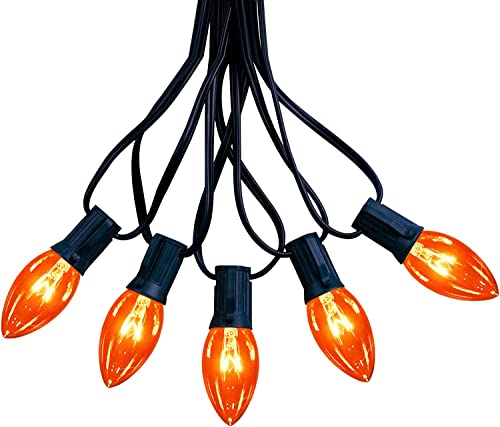 C9 Clear Orange Light