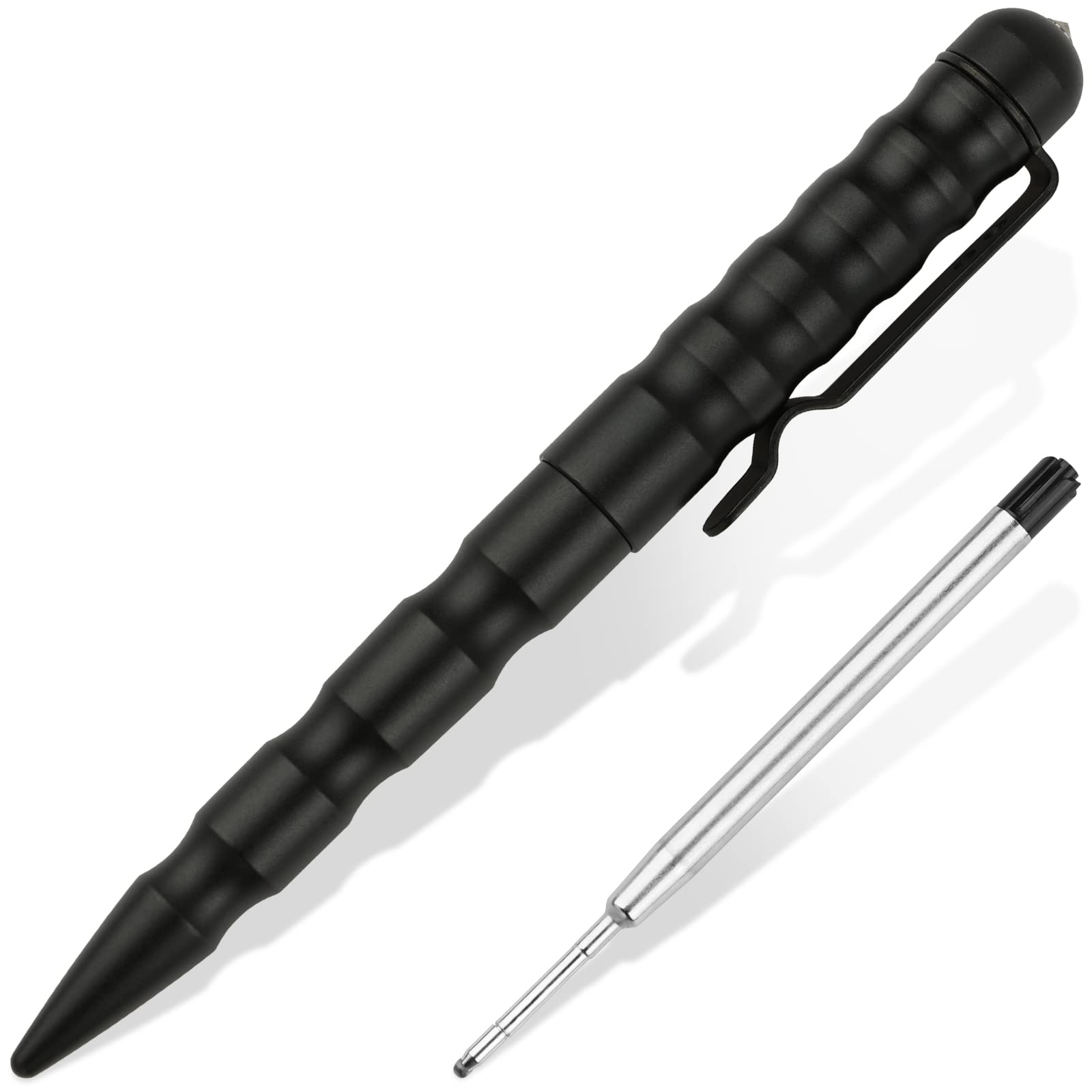 Tactical EDC Pen with Tungsten Steel Tip - Multitool Survival Pen for Everyday Carry, Self Defense & Emergency Situations - Perfect for Outdoor Adventures, Camping & Hiking Gear