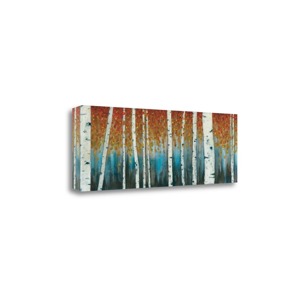 Birch Haven By W. Blake - Premium Fine Art Giclee Print on Gallery Wrapped Canvas - Ready to Hang Wall Art for Living Room, Bedroom & Office Decor