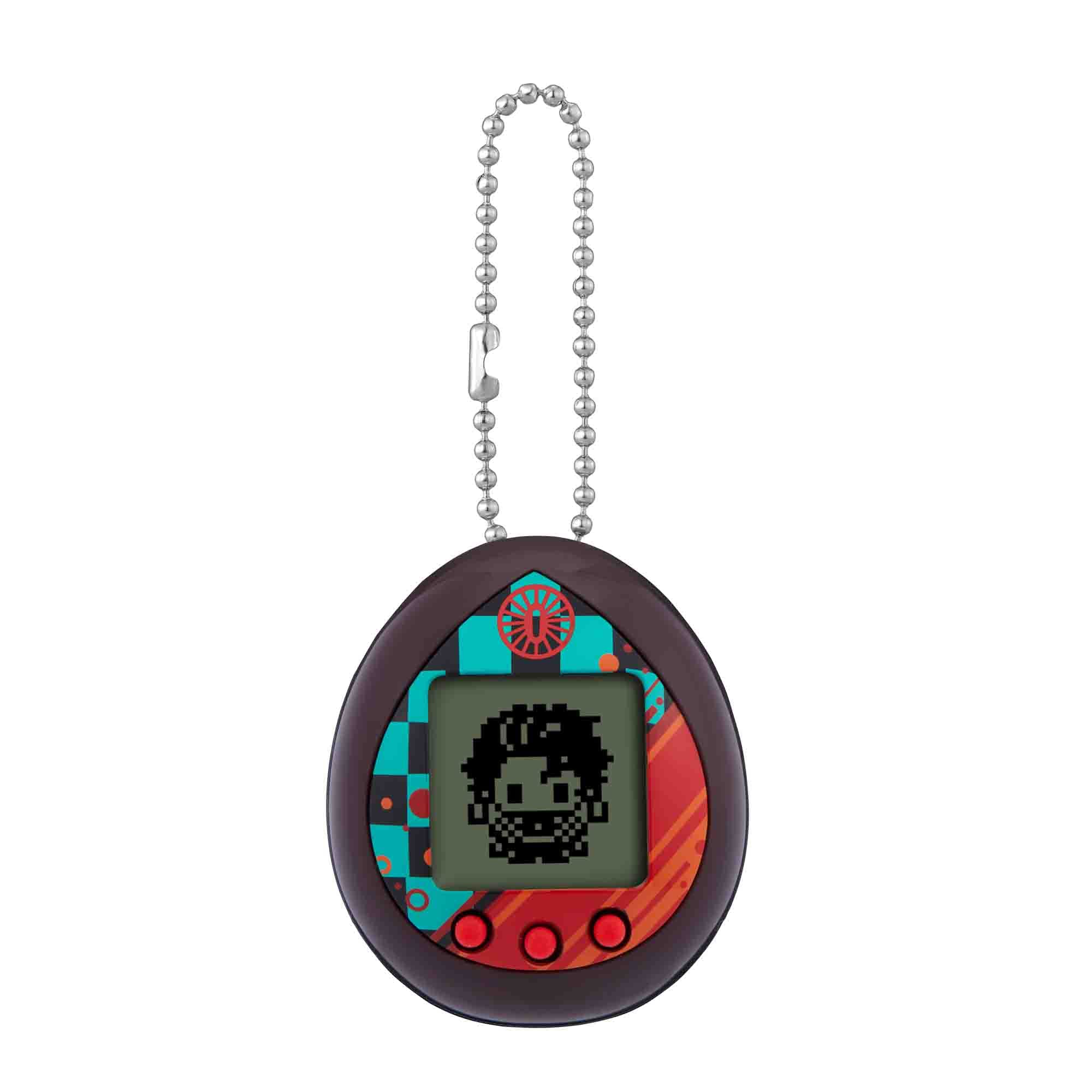 Tamagotchi Nano x Demon Slayer - Dance of The Fire God Edition | Digital Pet Game for Kids & Adults | Perfect Gift for Anime Fans & Collectors | Play at Home, School, or Travel