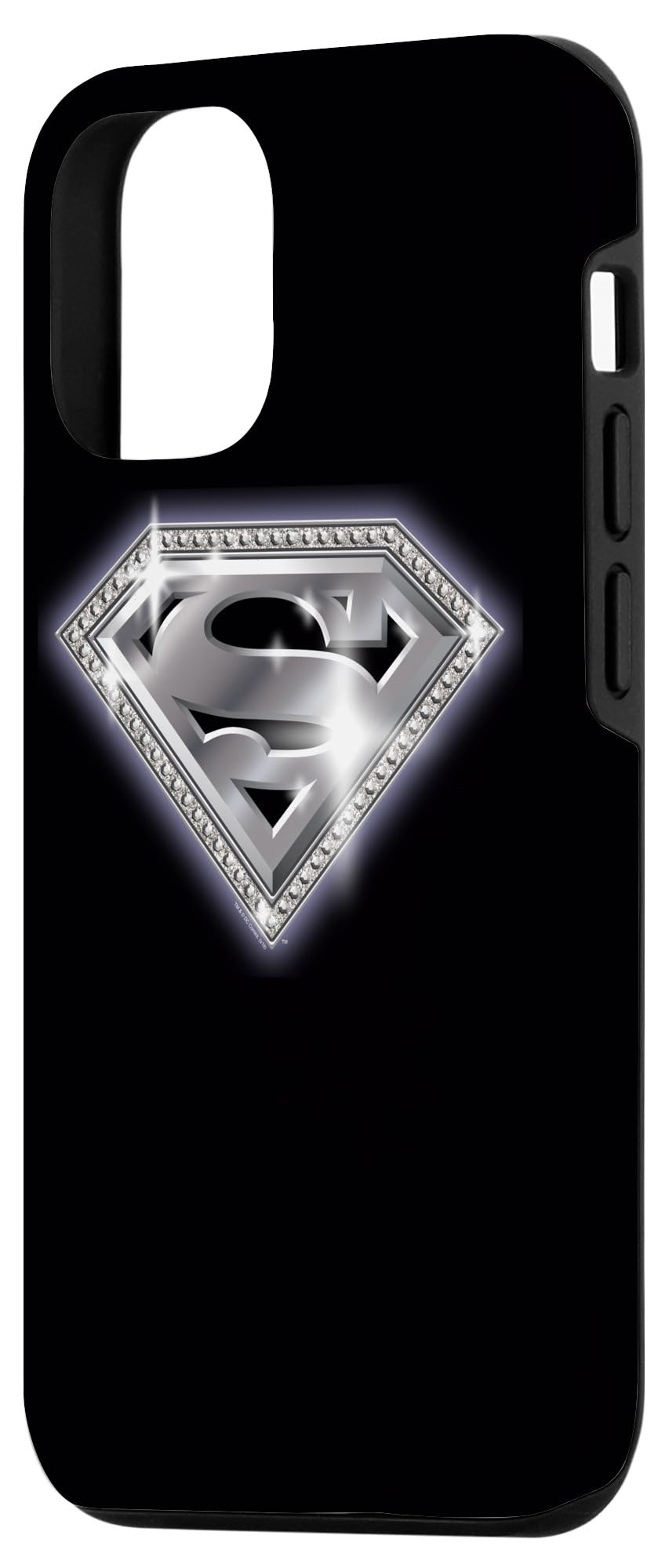 iPhone 12/12 Pro Superman Bling Shield Case - Shockproof Protective Cover with Glitter Design | Perfect for Daily Use, Travel & Gift Giving