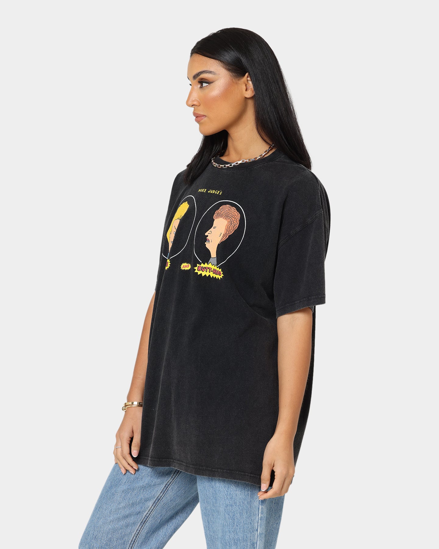 Vintage Beavis & Butthead Graphic T-Shirt - Black Retro Cartoon Tee for Men & Women - Perfect for Casual Wear, Fan Merchandise & 90s Nostalgia