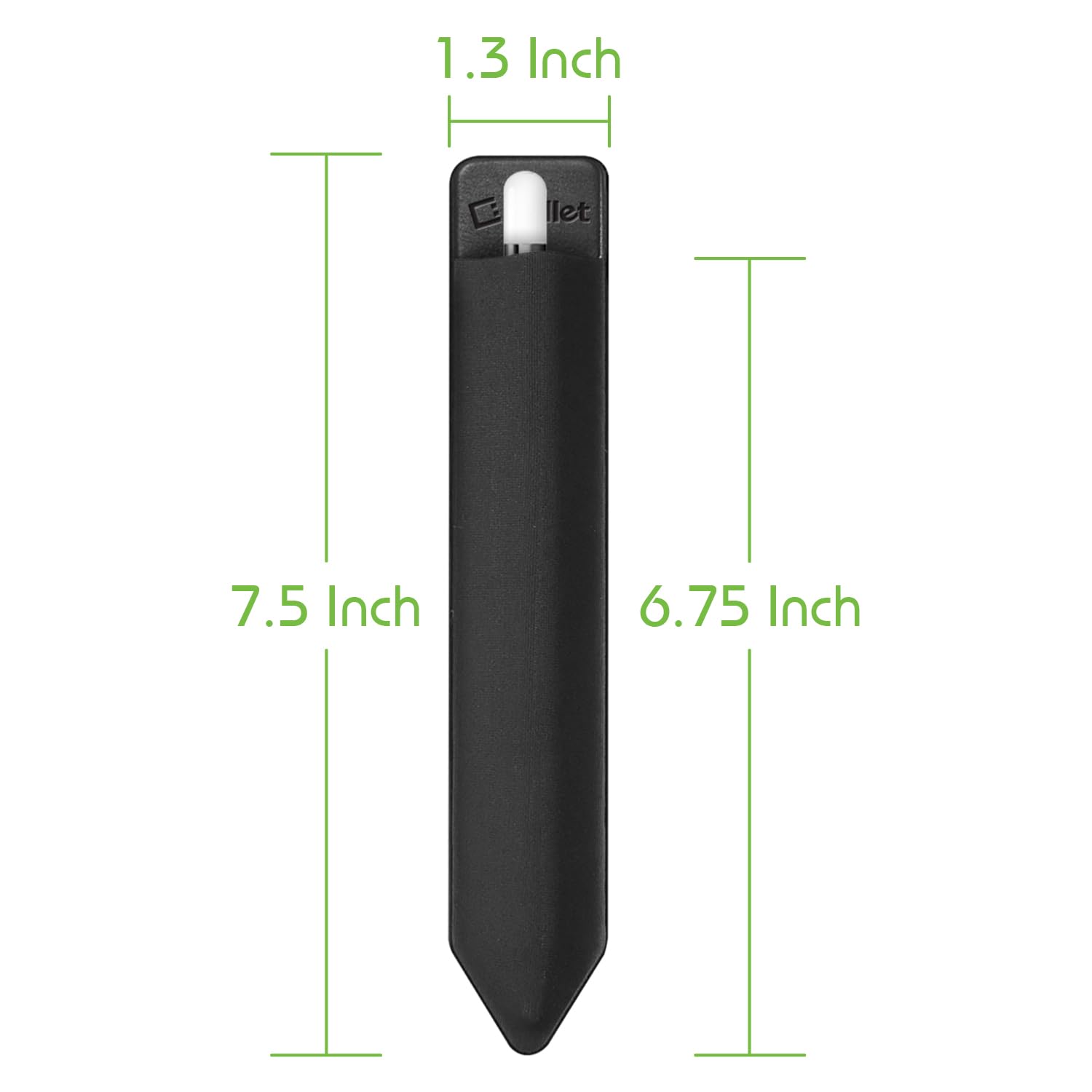 Stylus Pen Holder with 3M Adhesive - Elastic Pocket Sleeve for Apple iPad, iPad Mini, iPad Air, iPad Pro & Tablets (2-Pack) - Perfect for Office, School & Travel Organization
