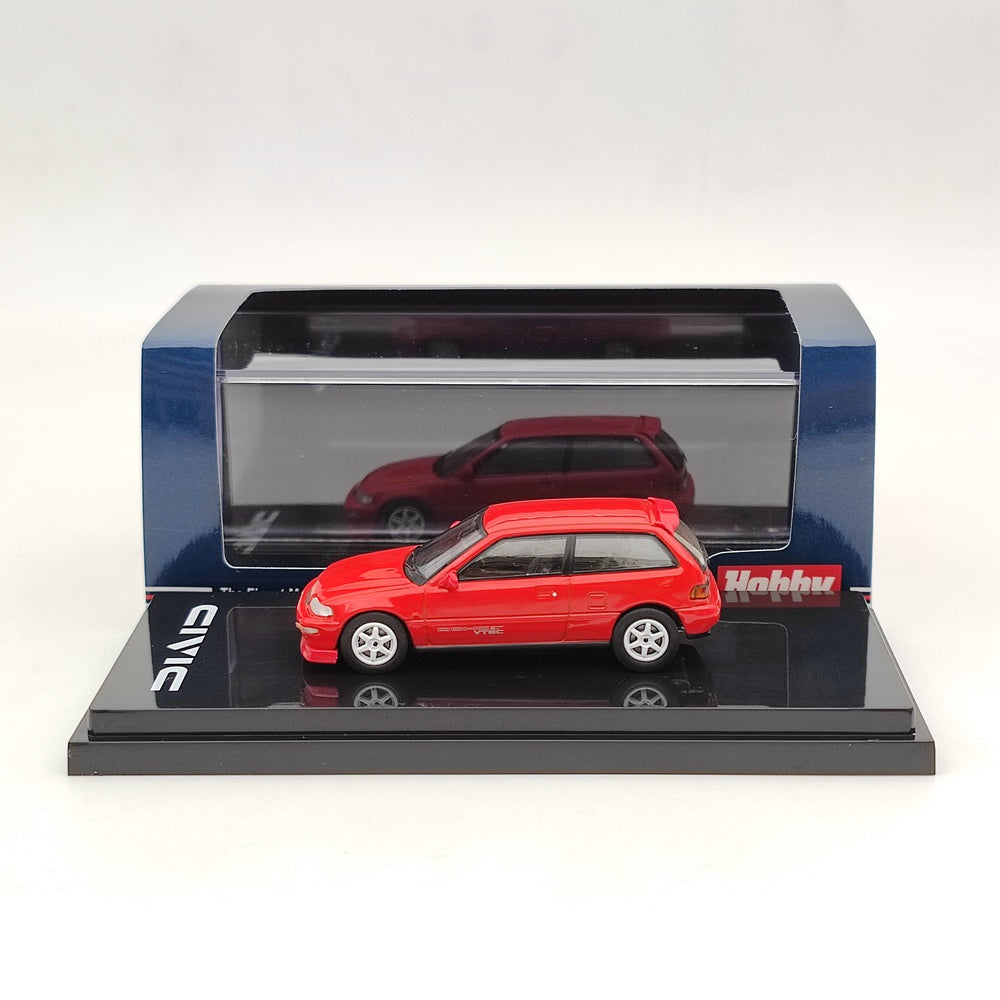 1:64 Honda Civic EF9 SiR Customized Version Diecast Model Car - Hobby Japan HJ641031 - Perfect for Collectors, Display, and Racing Enthusiasts