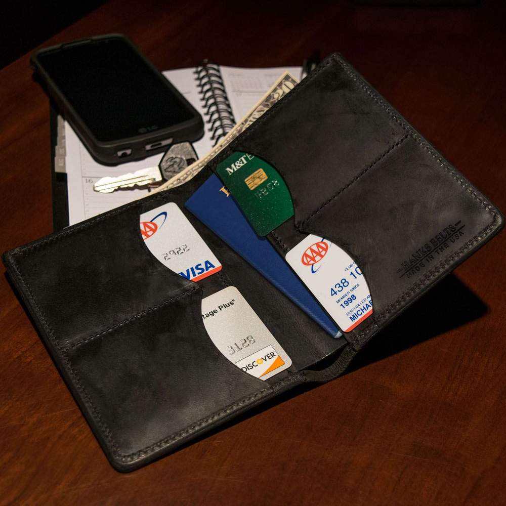 Premium RFID Blocking Passport Holder Wallet - Travel Organizer for Secure Document Storage | Perfect for International Flights, Vacations & Business Trips