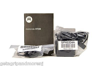 Motorola H720 Bluetooth Wireless Headset - Hands-Free Calling, Noise Cancelling, Comfortable Ear Hook - Perfect for Driving, Office & Remote Work