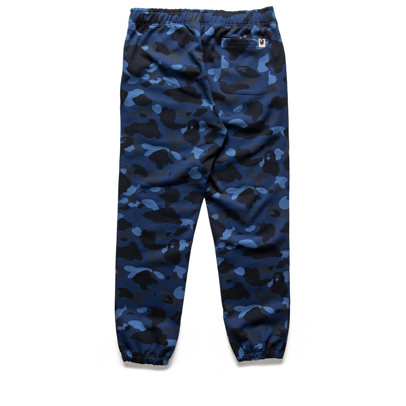 BAPE Color Camo Shark Sweatpants for Men - Navy Blue Streetwear Joggers | Gym, Lounge & Casual Wear