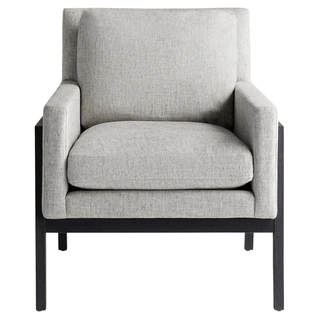 Cyan Design 11207 Presidio Chair - Black Modern Accent Chair for Living Room, Bedroom, or Office Decor