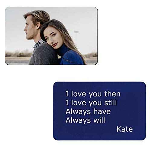 Navy: Full Color Photo Printing + Text Engraving