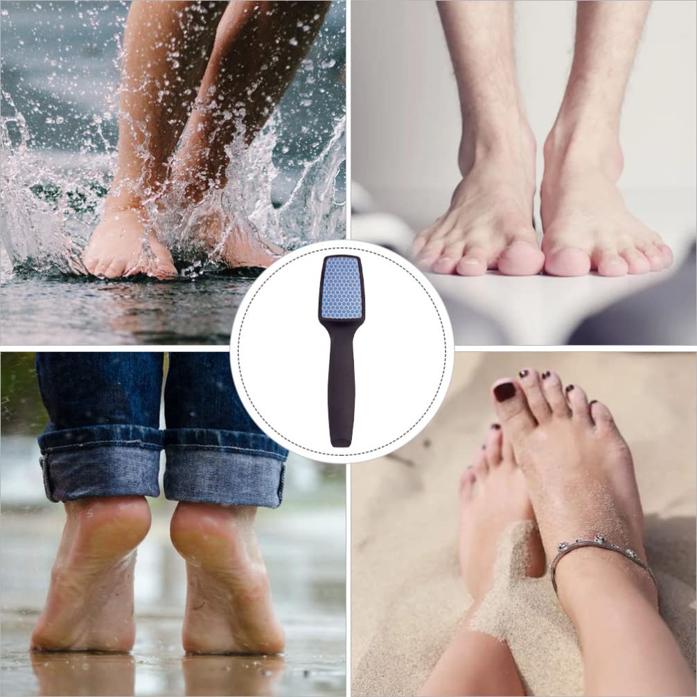 1pc Handheld Foot File & Callus Remover - Pedicure Exfoliating Tool for Dead Skin on Feet & Soles - Professional Foot Care for Smooth Skin - Perfect for Home Pedicures & Foot Spa Treatments