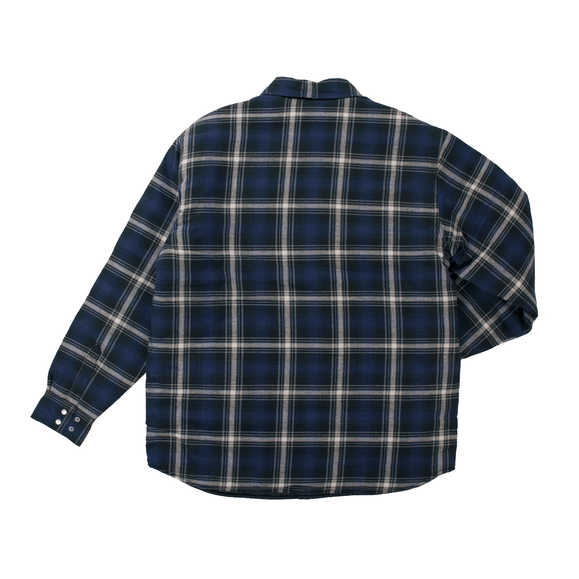 Tough Duck Quilt Lined Flannel Shirt WS05 - Heavy Duty Work Shirt for Men, Warm Winter Flannel Lined Jacket - Ideal for Construction, Farming & Outdoor Activities