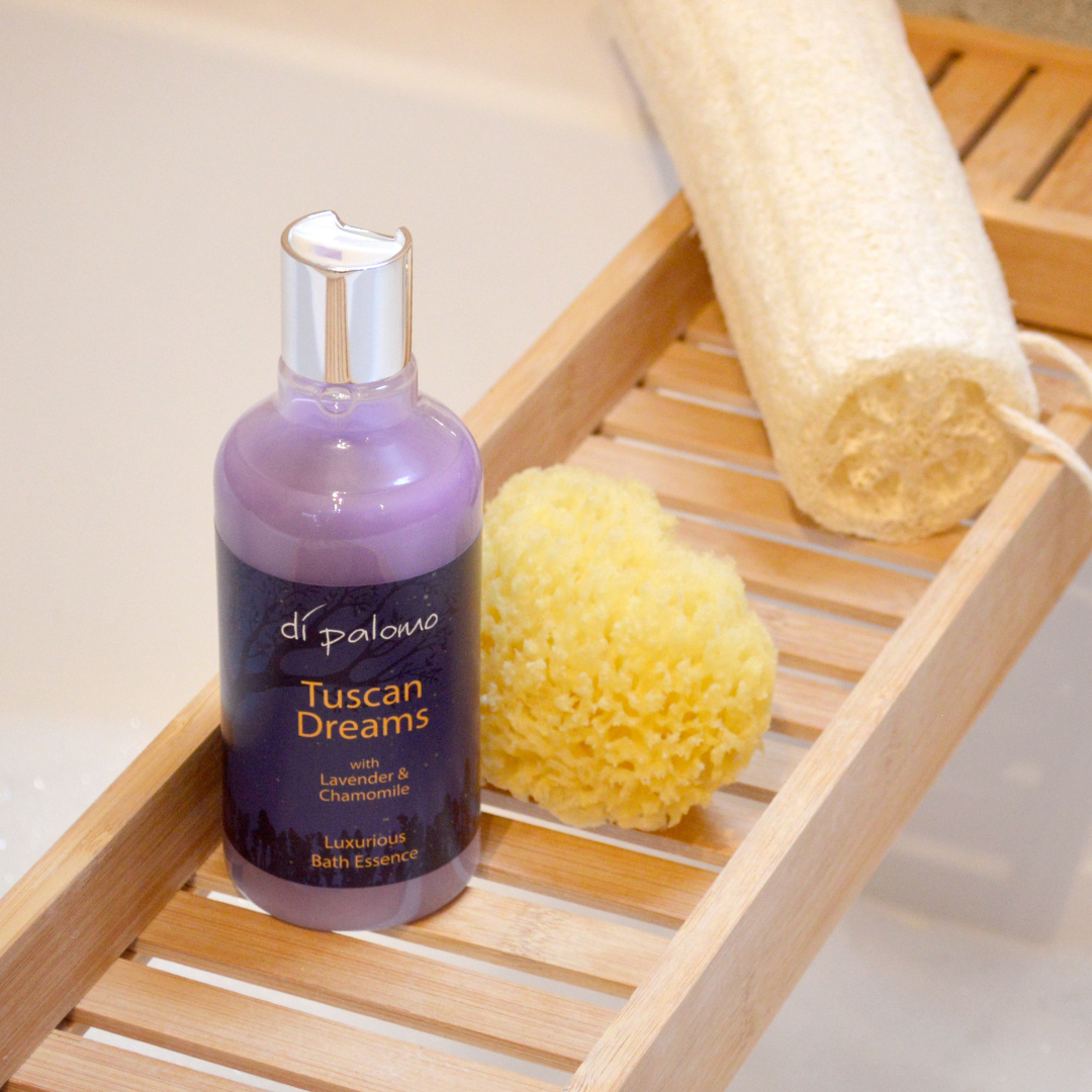 Di Palomo Tuscan Dreams Bath Essence 300ml - Luxury Aromatherapy Bath Oil for Relaxation & Stress Relief - Perfect for Spa Nights & Self-Care Rituals