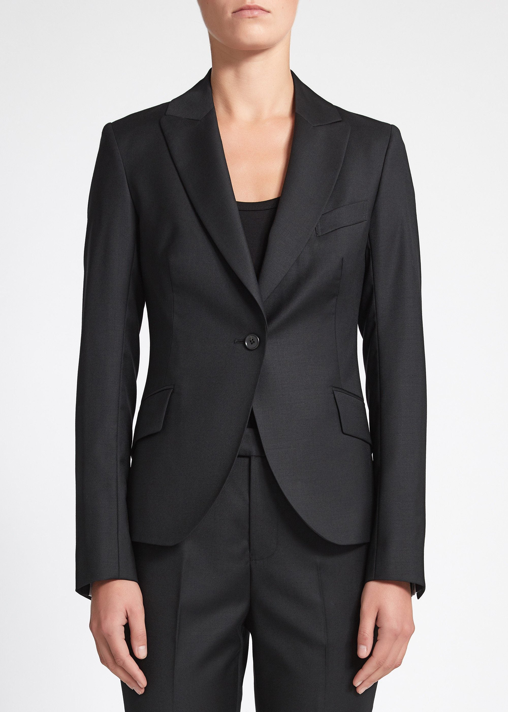 Camila Suits for Women - Elegant Black Business Blazer & Pants Set | Perfect for Office Wear, Interviews & Professional Events