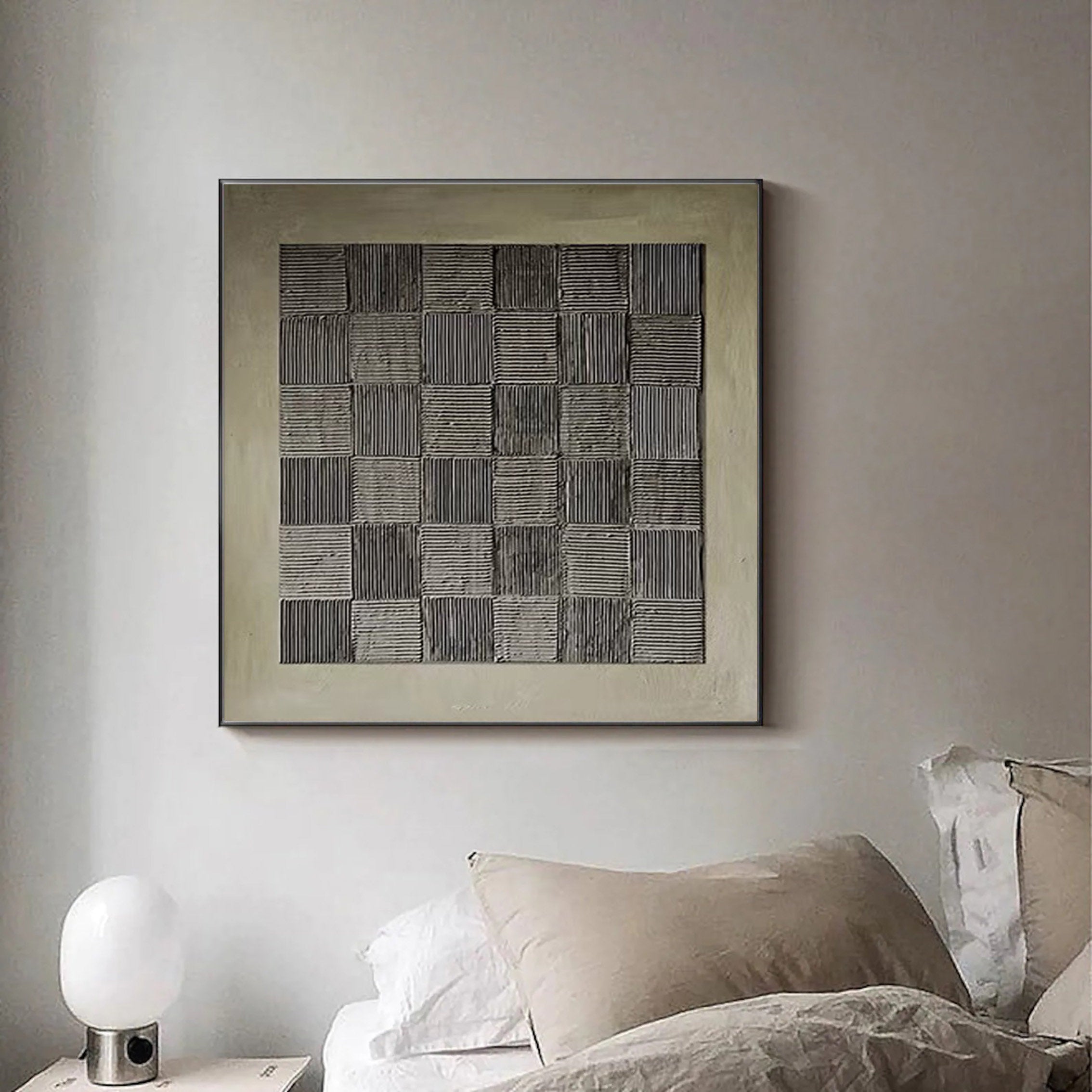 Blue & Green Abstract Wall Art Print #BG015 - Modern Home Decor for Living Room, Bedroom & Office