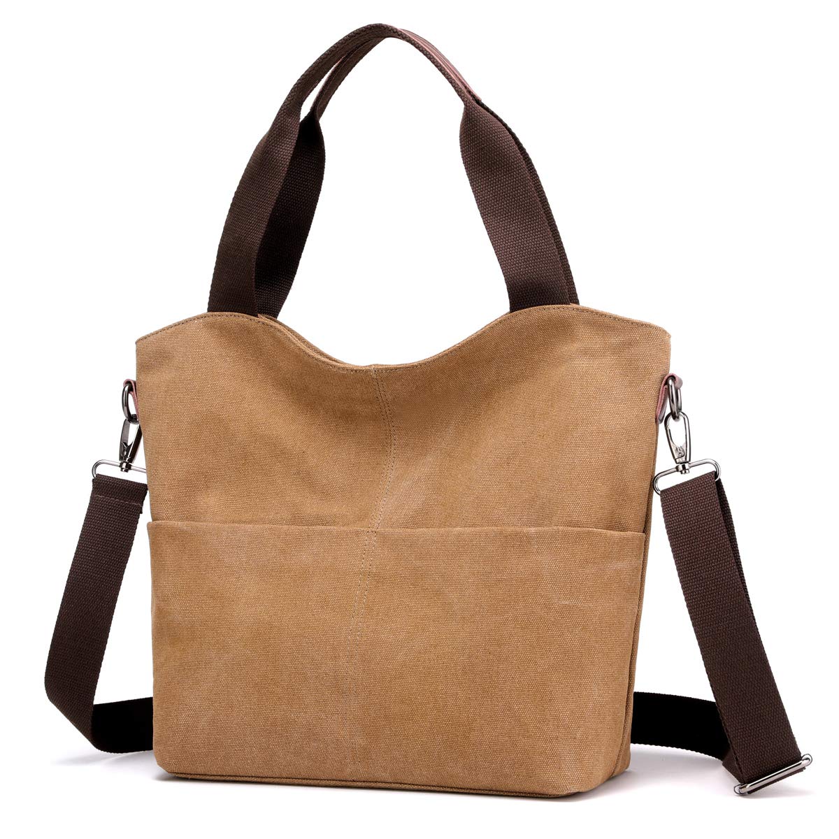 DOURR Women's Canvas Crossbody Bag - Stylish Cotton Hobo Handbag for Everyday Use | Perfect for Work, Travel & Casual Outings