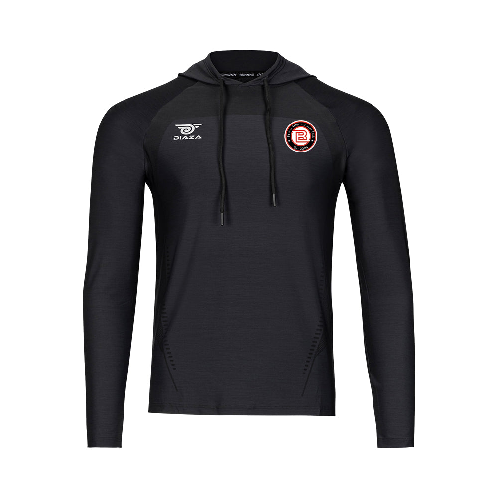 Boston Athletic Soccer Hooded Long Sleeve Shirt - Men's Training & Match Jersey - Perfect for Soccer Practice, Games & Outdoor Sports