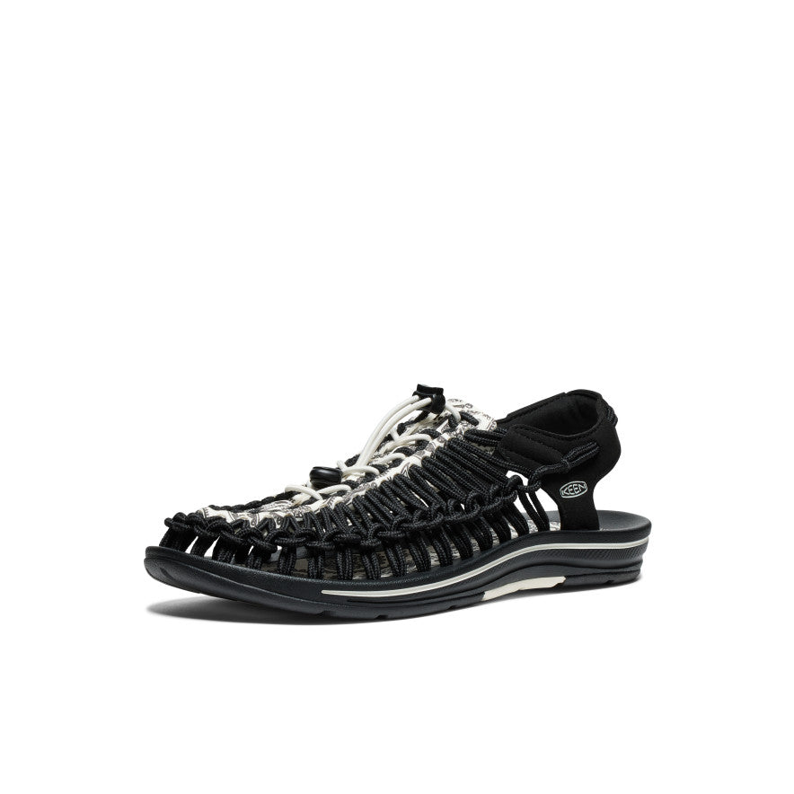 UNEEK x T.H.C. Men's Sneakers - Black Raven Paisley Design | Comfortable & Stylish Casual Shoes for Walking, Travel & Everyday Wear