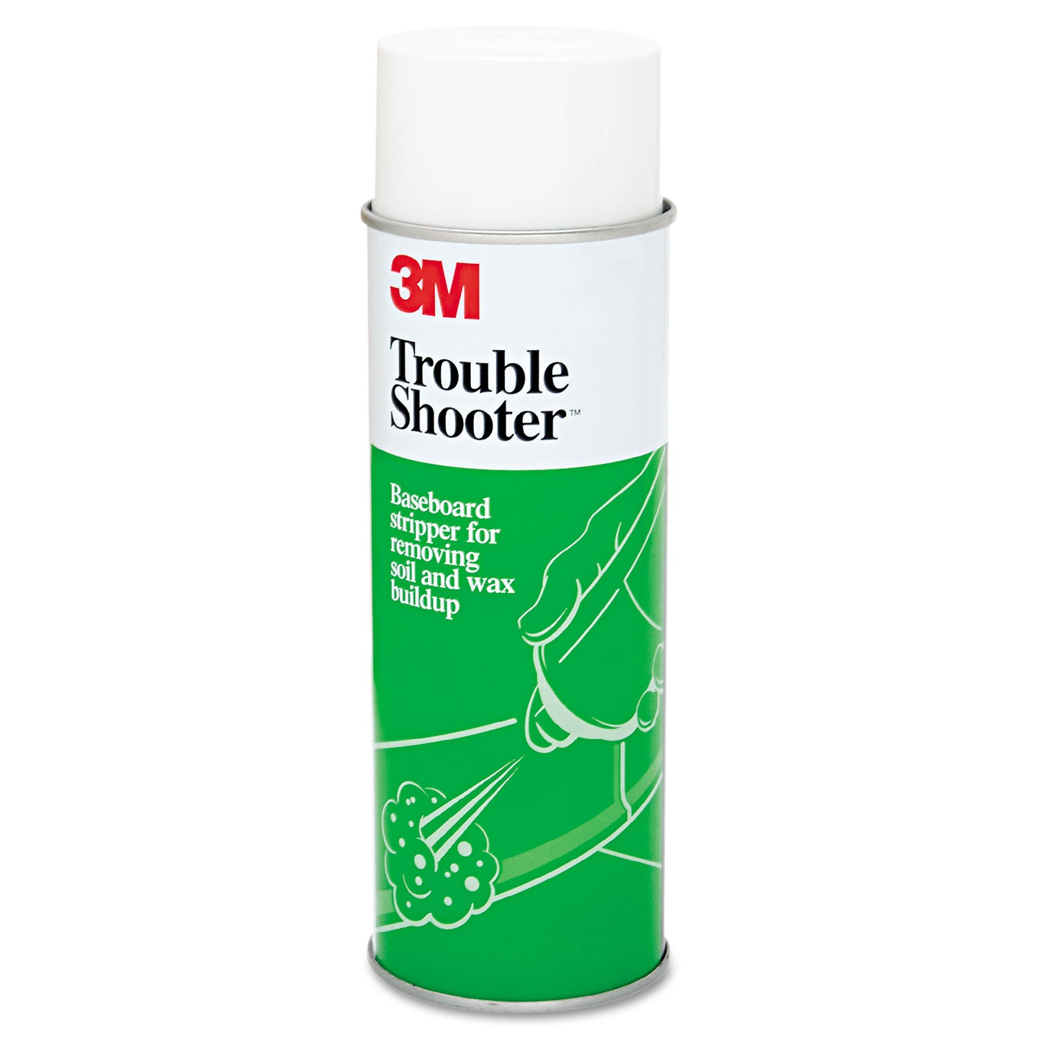 3M™ Troubleshooter Baseboard Stripper - 21 Oz Aerosol Spray (Pack of 12) | Professional Adhesive Remover for Walls, Floors & Baseboards | Ideal for Home Renovation, Paint Prep & DIY Projects